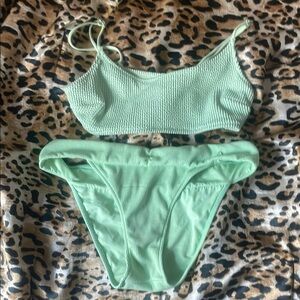 Mint Green Bikini Set
